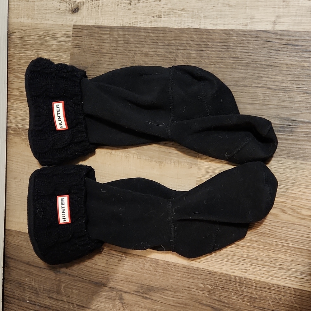 Tall hunter boots socks